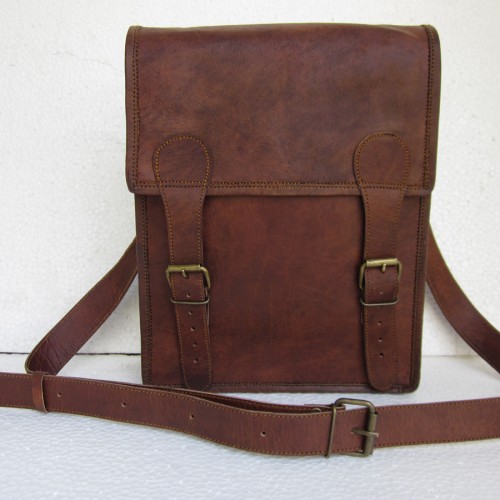 Vintage Look Messenger Bag